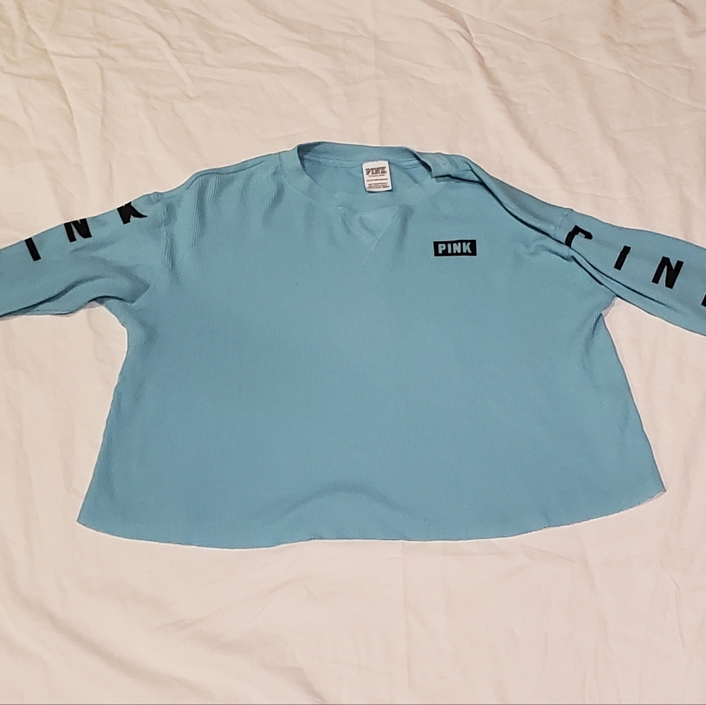 PINK longsleeve top. Cotton Blue